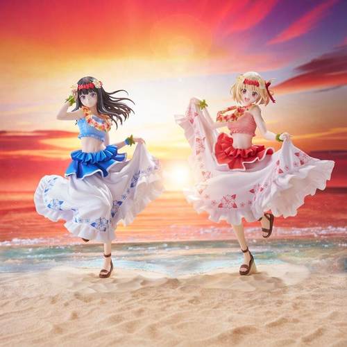 莉可丽丝 锦木千束 井上泷奈 夏威夷 aniplex Claynel 正版 手办