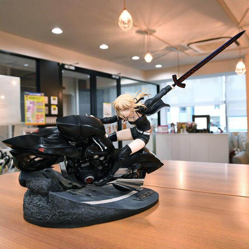 fate fgo 新宿摩托alter 黑saber 阿尔托莉雅 黑甲骑兵 gsc 手办