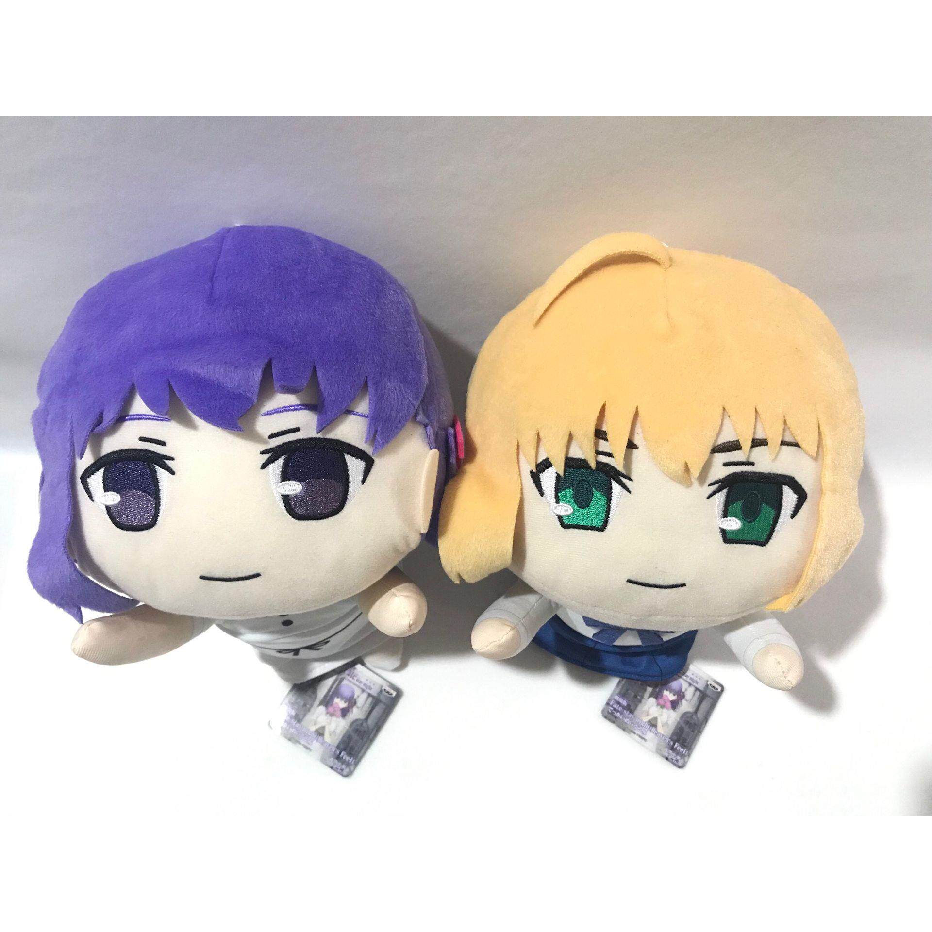 fate fgo HF剧场版 saber 阿尔托莉雅 间桐樱 眼镜厂 毛绒 趴趴