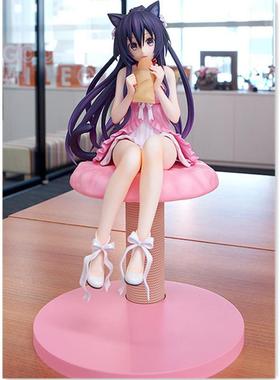 KD colle 约会大作战 夜刀神十香 猫耳 白猫 手办 角川 正版 全新