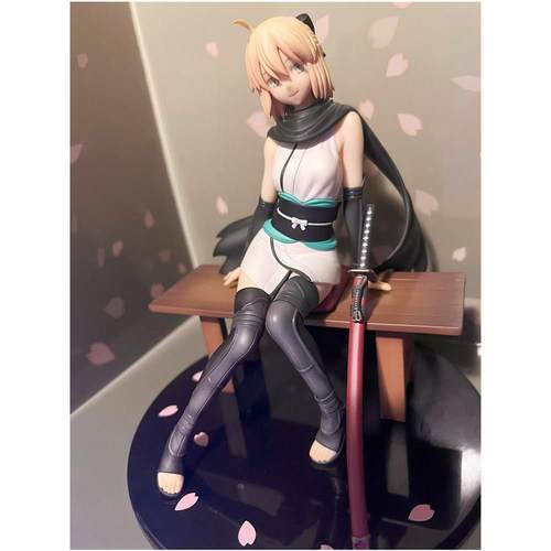 fate fgo saber 冲田总司 剑士休息中 WING 正版 手办 全新