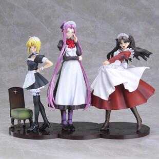 fate fgo saber 阿尔托莉雅 远坂凛 美杜莎 rider 女仆 gsc 手办