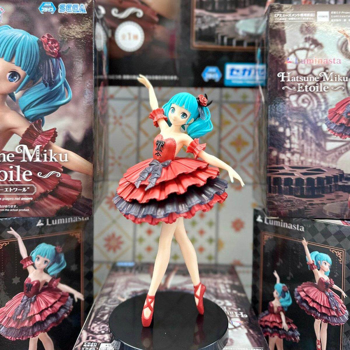 VOCALOID miku MEGA39 初音未来 歌姬计划 芭蕾舞 世嘉 sega 手办