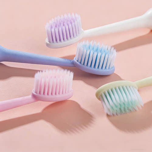 伍先生A罗马柱软毛牙刷洁净护龈情侣家用深层清洁牙齿