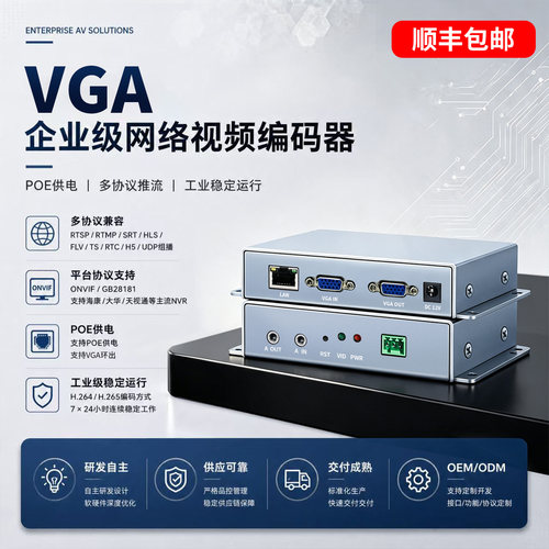 H.265视频编码推流盒录屏转存NVR