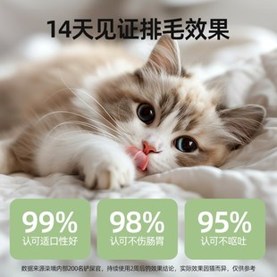 猫草片化毛球片猫咪排毛化毛猫消化吐毛球体内去毛宠物化毛膏