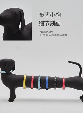 软体狗模特简约通用模型宠物摆件项圈展示模特宠物拍照摄影道具