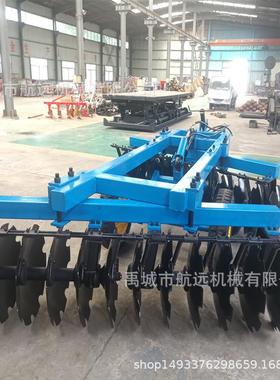 牵引式圆盘重耙 660mm耙片加重型大架 三角牵引架液压开荒灭茬耙