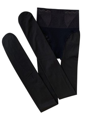 一期一会黑透肤光腿神器女春秋薄款哑光黑色丝袜防勾丝打底连裤袜