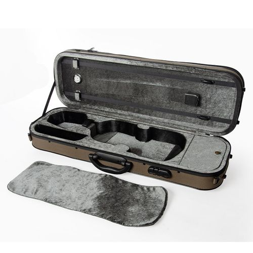 新款小提琴盒超轻帆布手提轻体轻便专业小提琴琴盒带锁带湿度表
