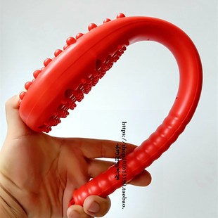 经络槌健身养生按摩锤橡胶拍打穴位敲打锤加重棒板保健家用按摩器