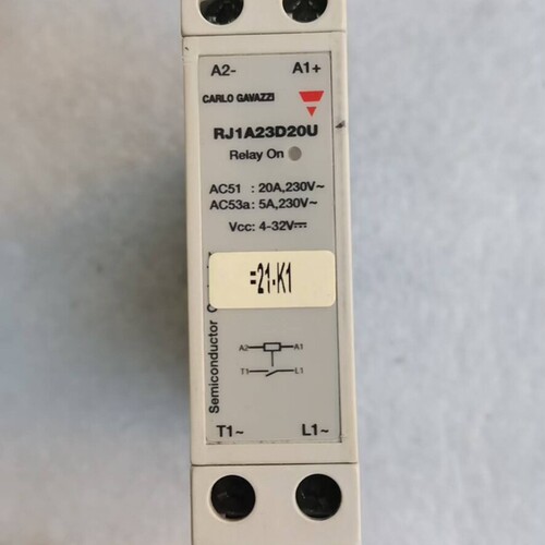 RJ1A23D20U佳乐固态继电器，佳乐固态继电器，实物