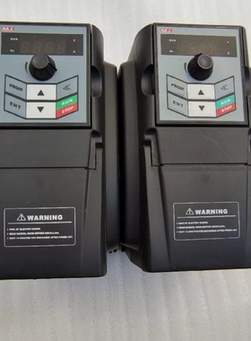 三晶变频器两台，型号：ATV13-4T1R5GH//1.5【议】