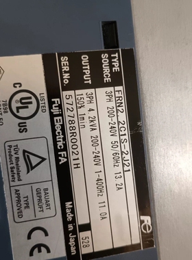 议价富士变频器FRN2.2C1S-2J21三相200-240V输议价