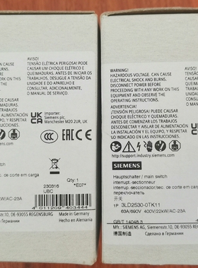 议价3LD2530-0TK11，开关可维修