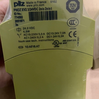 皮尔兹安全继电器PNOZ XV2 774502就询价