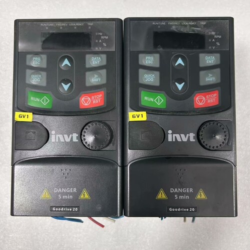 英威腾变频器GD20-0R4G-S2-JC，正常，现议价