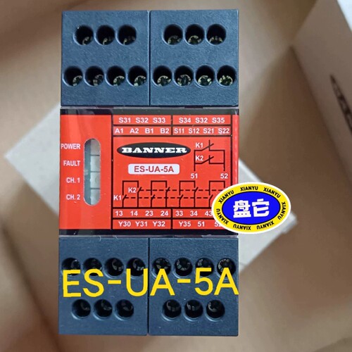 BANNER邦纳继电器ES-UA-5A，邦纳安全继电器，(议价）