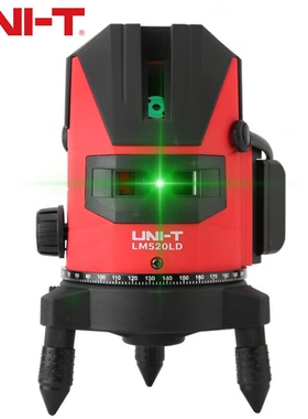 UNI-T优利德水平仪绿光激光高精度自动标线仪强光打线仪LM520LD