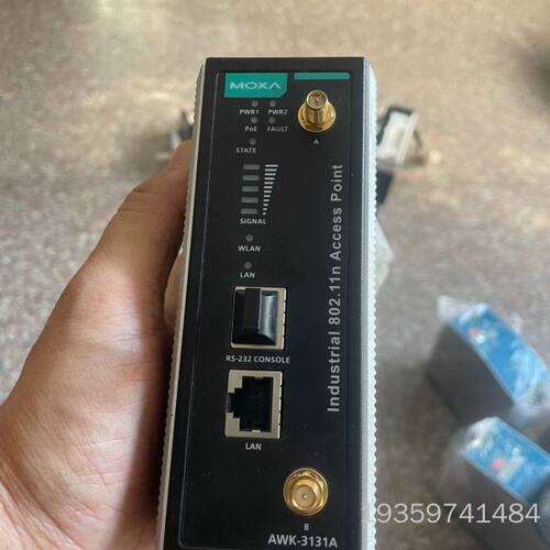 台湾MOXA-AWK-3131A-EU 工业级无线AP服务器议价