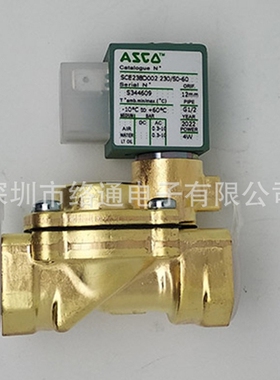 现货正品美国ASCO水空气二位二通代理原装电磁阀SCE238D002  230V