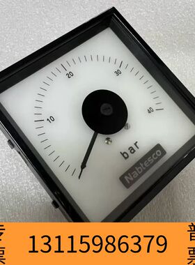 众桦Nabtesco DLQ96-pc-NB压力表，0-40ba议价