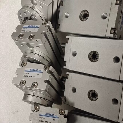 议价台湾气立可旋转气缸RTB10，，功能完好。