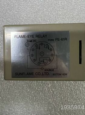 SUNFLAME FLAME-EYE继电器 FE-61R议价