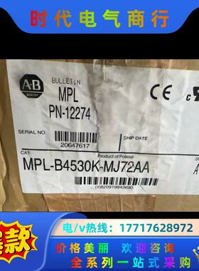 伺服电机 全新现货 MPL-B4530K-MJ72AA议价