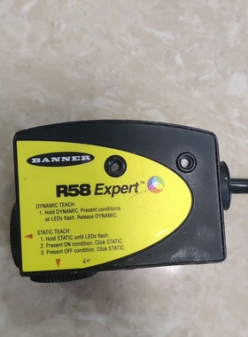 BANNER/邦纳R58Expert/色标传感器，，