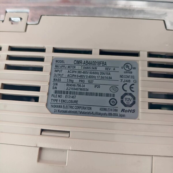 非标价瀹夊窛A1000鍙橀鍣紝CIMR-AB4A0018FBA锛屾垚鑹�议价