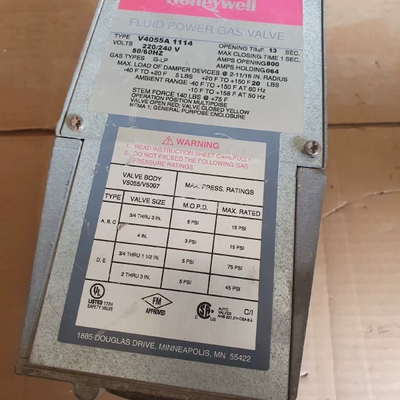 V4055A1114霍尼韦尔液动执行阀门，实物拍摄2--议价商品