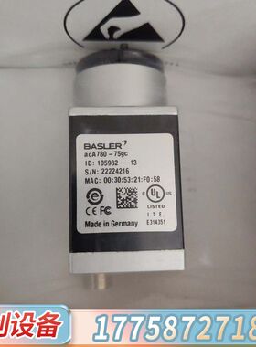 巴斯勒aca780-75gc工业相机，，议价！