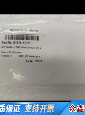 SST毛细管，型号G1316-87323，170x0.