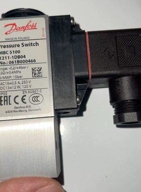 议价丹佛斯压力开关Danfoss MBC 5100  061B0维修