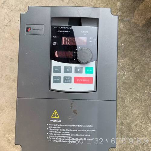 普传变频器 PI9130A 004G3，4KW 380V，拆