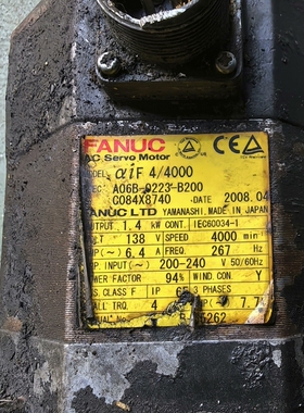 FANUC αiF 4/4000，A06B-0223-B20询价
