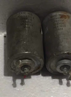 美国SP的30UF 360V银钽电容，尺寸29X47MM;实