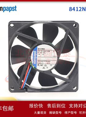 8412NMLE 8025  12V 0.82W  ebmpapst低噪音风机议价