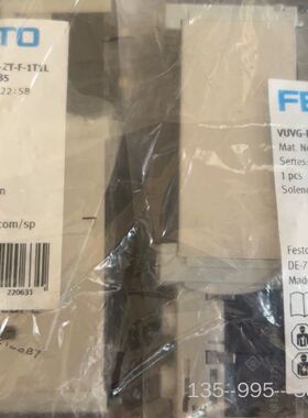 FESTO阀片573485  VUVG-B14-P53C-Z详谈