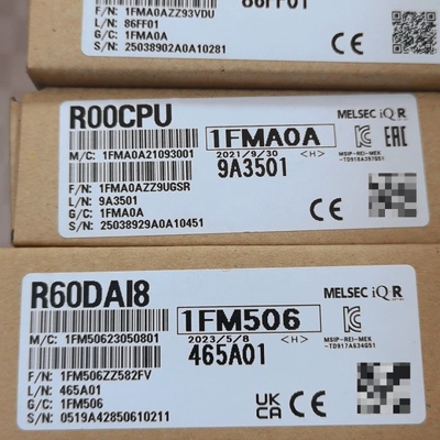 可维修-三菱PLC模块，型号R00CPU和R60DAI8，实-议价
