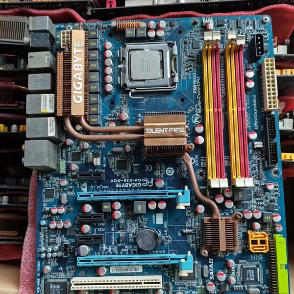 议价技嘉X38-DQ6主板775针DDR2内存双网口好用