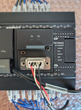 议价KEYENCE基恩士PLC.KV一N24AT，拆机件，成色新