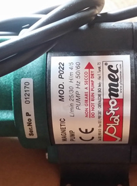 现货供应意大利plastomec驱动泵P0303系列