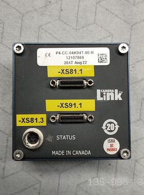 达尔萨DALSA P4-CC-04K04T-00-R工业相机详谈