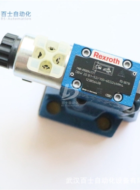 德国REXROTH力士乐溢流阀DBW10B2-52/315Y6EG24N9K4先导式溢流阀