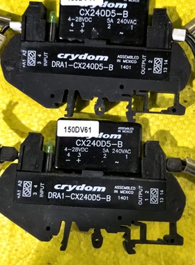 议价crydom快达固态继电器CX240D5-B，底座 DRA1