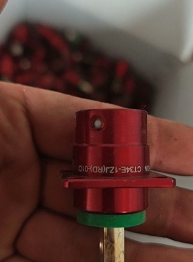 议价中航光电CT34E-1ZJ(RD)-01D红色连接器！全新拆
