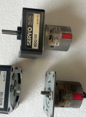 Nidec尼得科直流电机DMN37S6HPB和减速器图片实物