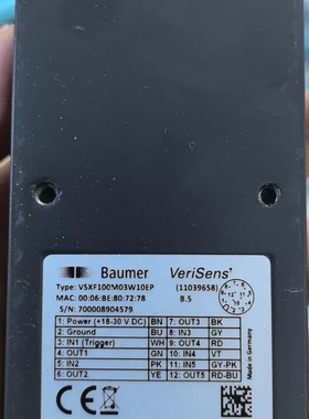 德国Baumer++++VSXF-100M03W10EP